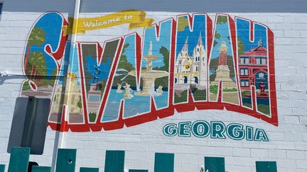 Savannah, l’une des villes les plus touristiques de Géorgie, le premier État américain à avoir repris une activité normale après les restrictions liées au Covid-19, en mai 2020. (GRÉGORY PHILIPPS / RADIO FRANCE)