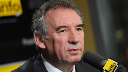 &nbsp; (François Bayrou invité de France Info en duplex de Pau © RF/ Nathanaël Charbonnier)