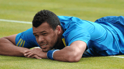 Le numéro 1 français Jo-Wilfried Tsonga 