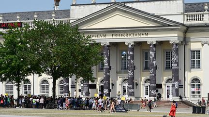 Ouverture de la Documenta de Cassel, le 18 juin 2022 (UWE ZUCCHI / DPA VIA AFP)