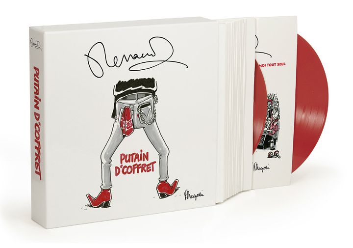 "Putain d’coffret" édition limitée et numérotée (disques rouges) (Polydor-Panthéon / Universal Music)