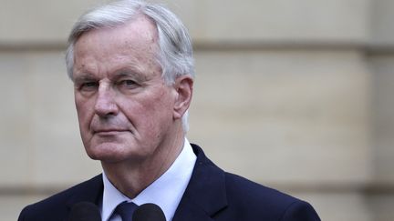 Le Premier ministre Michel Barnier, le 19 septembre 2024. (STEPHANE DE SAKUTIN / POOL / VIA AFP)