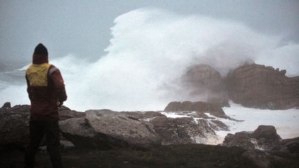 A Saint-Gu&eacute;nol&eacute;, dans le Finist&egrave;re, le 23 d&eacute;cembre. (FRANK PERRY / AFP)