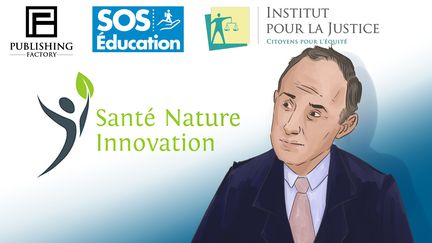 SOS Éducation, Santé nature innovation... Enquête sur la galaxie de Vincent Laarman. (NICOLAS DEWIT / RADIO FRANCE)