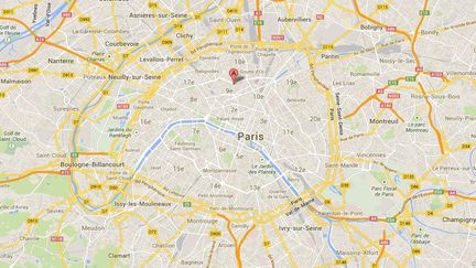 Vingt-six jeunes ont &eacute;t&eacute; interpell&eacute;s et plac&eacute;s en garde &agrave; vue apr&egrave;s s'&ecirc;tre regroup&eacute;s, mardi 17 septembre, devant le lyc&eacute;e Edgar-Quinet (9e arrondissement de Paris). ( GOOGLE MAPS / FRANCETV INFO )