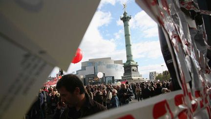 &nbsp; (Une manifestation en octobre 2010 place de la Bastille à Paris © Julien M. Hekimian/Getty Images)