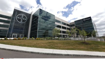 Le siège nord-américain de la société Bayer, à Whippany, dans le New Jersey (Etats-Unis), le 13 mai 2015.&nbsp; (JULIO CORTEZ / SIPA)