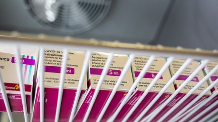 Des vaccins AstraZeneca contre le Covid-19, le 31 mars 2020 à Turin (Italie). (MAURO UJETTO / NURPHOTO / AFP)