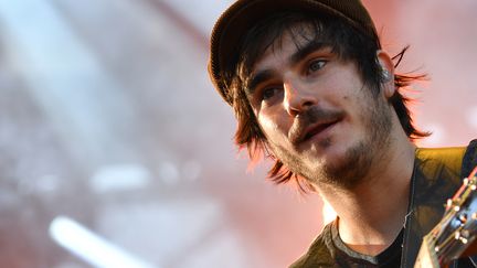 Le chanteur Gauvain Sers au Francoflies de La Rochelle, 16 juillet 2016 (XAVIER LEOTY / AFP)