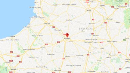 Amiens, dans la Somme. (GOOGLE MAPS)