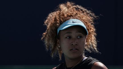 La joueuse de tennis Naomi Osaka, lors du tournoi de Miami, le 29 mars 2021.&nbsp; (MARK BROWN / GETTY IMAGES NORTH AMERICA)