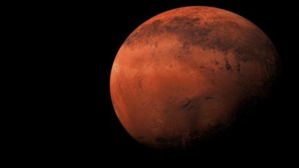 La planète Mars sera occultée par la Lune, le 8 décembre 2022 au matin. (FREELANCEIMAGES / UNIVERSAL IMAGES / UIG / AFP)