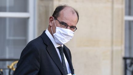 Le Premier ministre, Jean Castex, le 16 septembre 2020 à l'Elysée. (LUDOVIC MARIN / AFP)