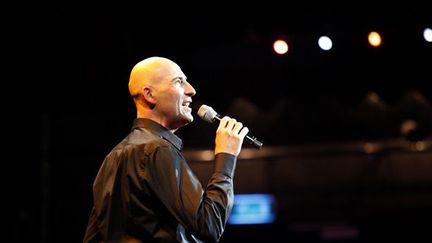 Nicolas Canteloup en 2011, sur la scène de l&#039;Olympia
 (William Goeta)