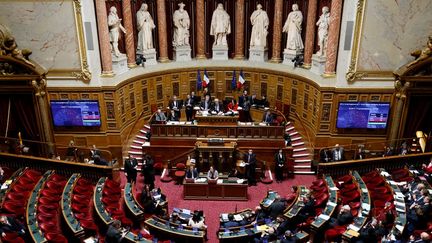 La réforme des retraites a passé le cap de la commission au Sénat. (Photo d'illustration) (LUDOVIC MARIN / AFP)