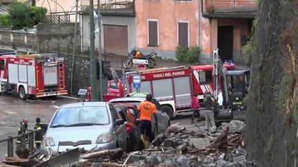 Italie : inondations et glissements de terrain aux abords du lac de Côme