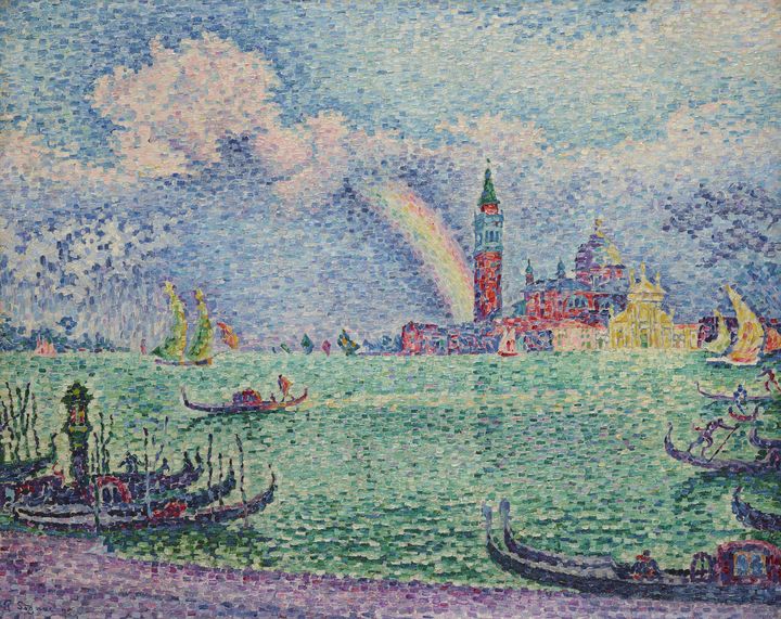 Paul Signac (1863–1935), Arc-en-ciel, Venise, 1905, Huile sur toile,&nbsp; (Collection particulière © Schaelchli-Schmidt Zurich)