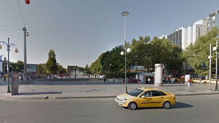 La police turque a déjoué un projet d'attentat visant la place Kizilay, à Ankara (Turquie). (GOOGLE STREET VIEW)