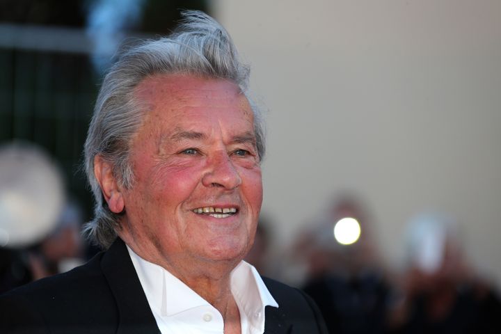 L'acteur français Alain Delon au Festival de Cannes en 2013 (LOIC VENANCE / AFP)