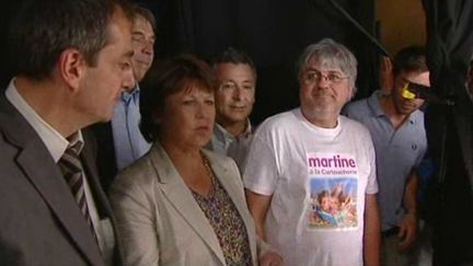 Martine Aubry est candidate à la primaire socialiste dont le vote est prévu le 9 octobre. (France 3 RA)