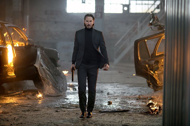 "John Wick" avec Keanu Reeves est classé second du top 10.
 (Metropolitan FilmExport )