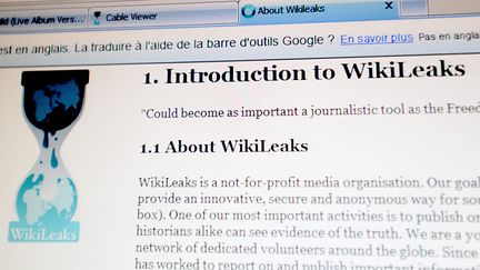 L'agence Associated Press publie, le 23 août 2016, une enquête sur les données personnelles diffusées par le site WikiLeaks. (MAXPPP)