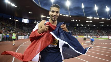  (Mahiédine Mekhissi s'est qualifié pour la finale du 1.500m © MaxPPP)