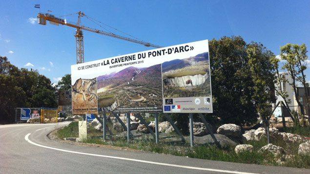 &nbsp; (Bientôt, la galerie de Pont d'Arc © Radio France/Florence Beaudet)