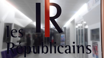 L'entrée du siège du parti Les Républicains, à Paris, le 29 novembre 2016. (BERTRAND GUAY / AFP)