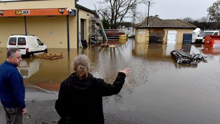 De fortes pluies ont provoqué des inondations dans la banlieue de Sydney, en Australie, le 3 juillet 2022. (MUHAMMAD FAROOQ / AFP)