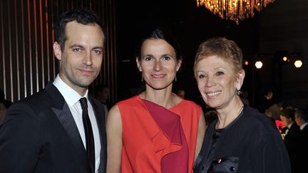 Benjamin Millepied, Aurélie Filipetti et Brigitte Lefèvre
 (Didier Plowy / AROP)