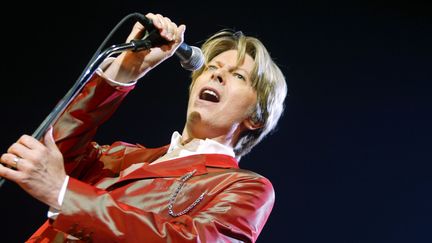 David Bowie en septembre 2002, au Zenith à Paris
 (MARTIN BUREAU / AFP)