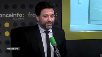 Hugues Renson, député LREM de Paris et vice-président de l’Assemblée nationale, le 17 mai 2018. (RADIO FRANCE / FRANCEINFO)