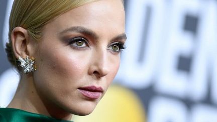 Jodie Comer, aux 77e Golden Globe Awarsq, le 5 janvier 2020. (VALERIE MACON / AFP)