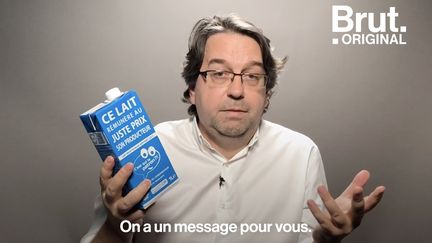 VIDEO. "Nous, on a accès à une alimentation qu'on maîtrise" : Le message de Nicolas Chabanne à Emmanuel Macron (BRUT)