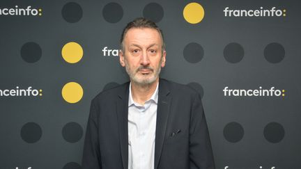 Sylvain Bourmeau fondateur d'AOC. (JEAN-CHRISTOPHE BOURDILLAT / RADIO FRANCE)