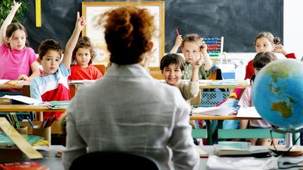 Le projet "ABCD de l'&eacute;galit&eacute;" est accus&eacute; &agrave; tort de vouloir enseigner "la th&eacute;orie du genre" &agrave; l'&eacute;cole par le collectif Journ&eacute;e de retrait de l'&eacute;cole, qui appelle au boycott des cours.&nbsp; (MERMET / PHOTONONSTOP / AFP)