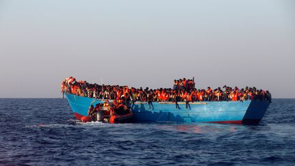 VIDEO. Quelque 6 500 migrants ont été secourus en mer Méditerranée lundi