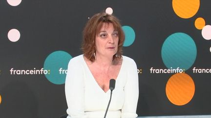 Anne-Sarah Kertudo co-scénariste du téléfilm "Droit de regard", le 31 janvier 2024. (FRANCEINFO / RADIO FRANCE)