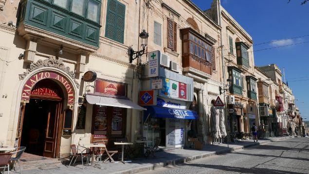 &nbsp; (Une rue pittoresque de Rabat (ou Victoria) la grande ville de l'île de Gozo © Emmanuel Langlois)