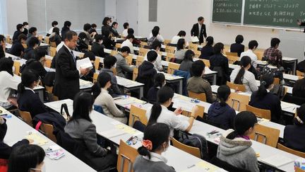 Les enseignants sont souvent, selon Human Rights Watch (HRW), un élément déterminant dans le discours de haine diffusé contre les minorités sexuelles à l'école. (NORIAKI SASAKI / YOMIURI / THE YOMIURI SHIMBUN)