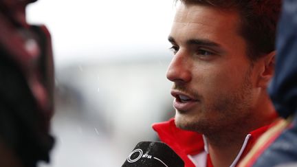 Le pilote fran&ccedil;ais de F1 Jules Bianchi, le 2 octobre 2014 lors du Grand Prix du Japon. ( YUYA SHINO / REUTERS )