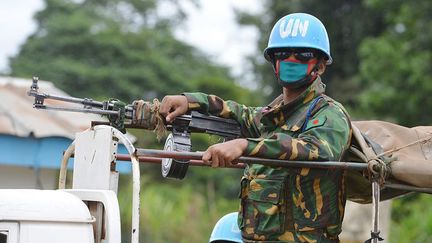 La Côte d'Ivoire est l'un des quinze pays où une opération des Casques bleus est en cours. Depuis 2004 et la guerre civile, les soldats de la paix y sont déployés. (AFP PHOTO / ISSOUF SANOGO)