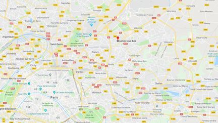 Les faits se seraient déroulés à Aulnay-sous-Bois, le jeudi 18 juillet 2019. (CAPTURE D'ECRAN GOOGLE MAPS)