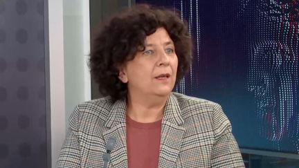 Frédérique Vidal, invitée du 18.50 franceinfo, le 5 octobre 2020. (FRANCEINFO)