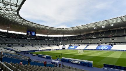 Le Stade de France avant la finale de la Coupe de France entre le PSG et Saint-Etienne, le 23 juillet 2020. (REMY PERRIN / MAXPPP)