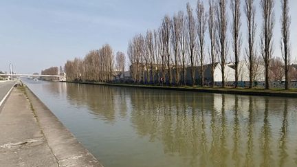 Le canal de l'Ourcq, entre Bobigny et Noisy-le-Sec (Seine-Saint-Denis). (GOOGLE STREET VIEW)