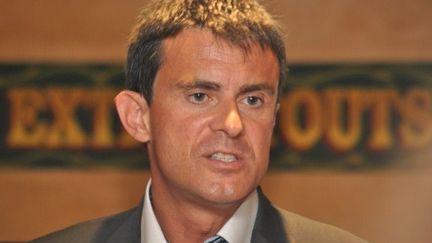 Manuel Valls à la Rochelle (26 août 2011) (AFP)