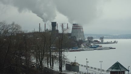 La ville d'Ijevsk, dans le centre de la Russie, où a lieu une fusillade le 26 septembre 2022 (photo prise le&nbsp;29 mars 2019). (DMITRY ERMAKOV / NURPHOTO / AFP)