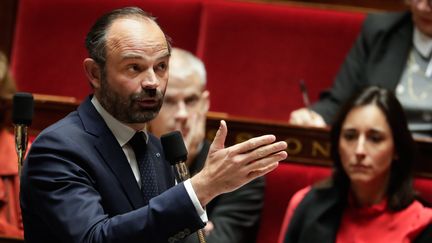 Edouard Philippe&nbsp;lors d'une séance de questions au gouvernement, le 13 novembre 2018, à l'Assemblée nationale à Paris. (AFP)